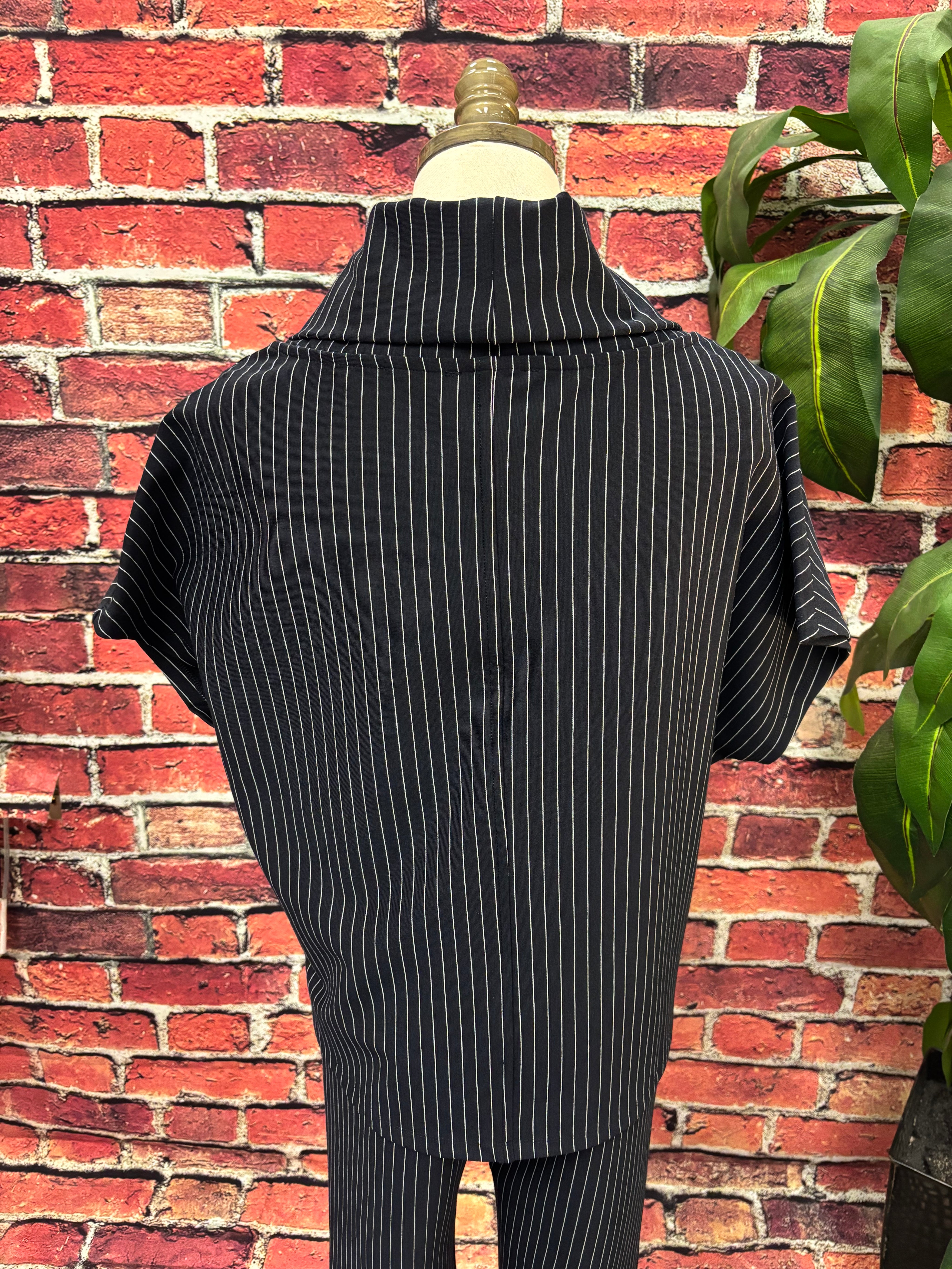 City Chic Pinstripe Set
