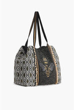 Load image into Gallery viewer, Queen Bee Beaded Tote
