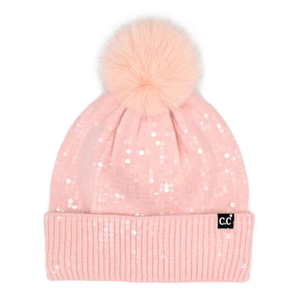 Sofia All Over Sequin Beanie