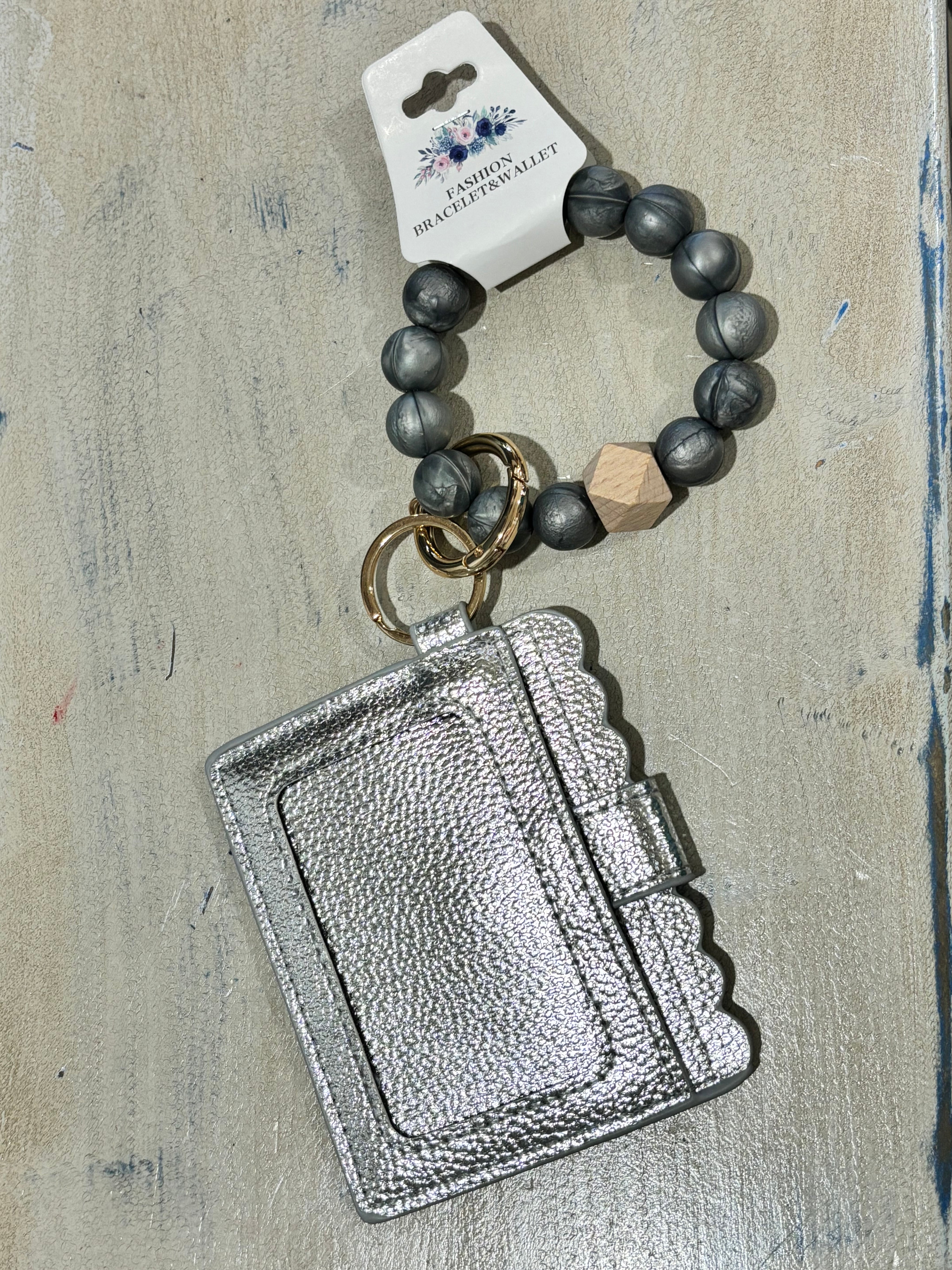 Silicone Keychain & Card Holder