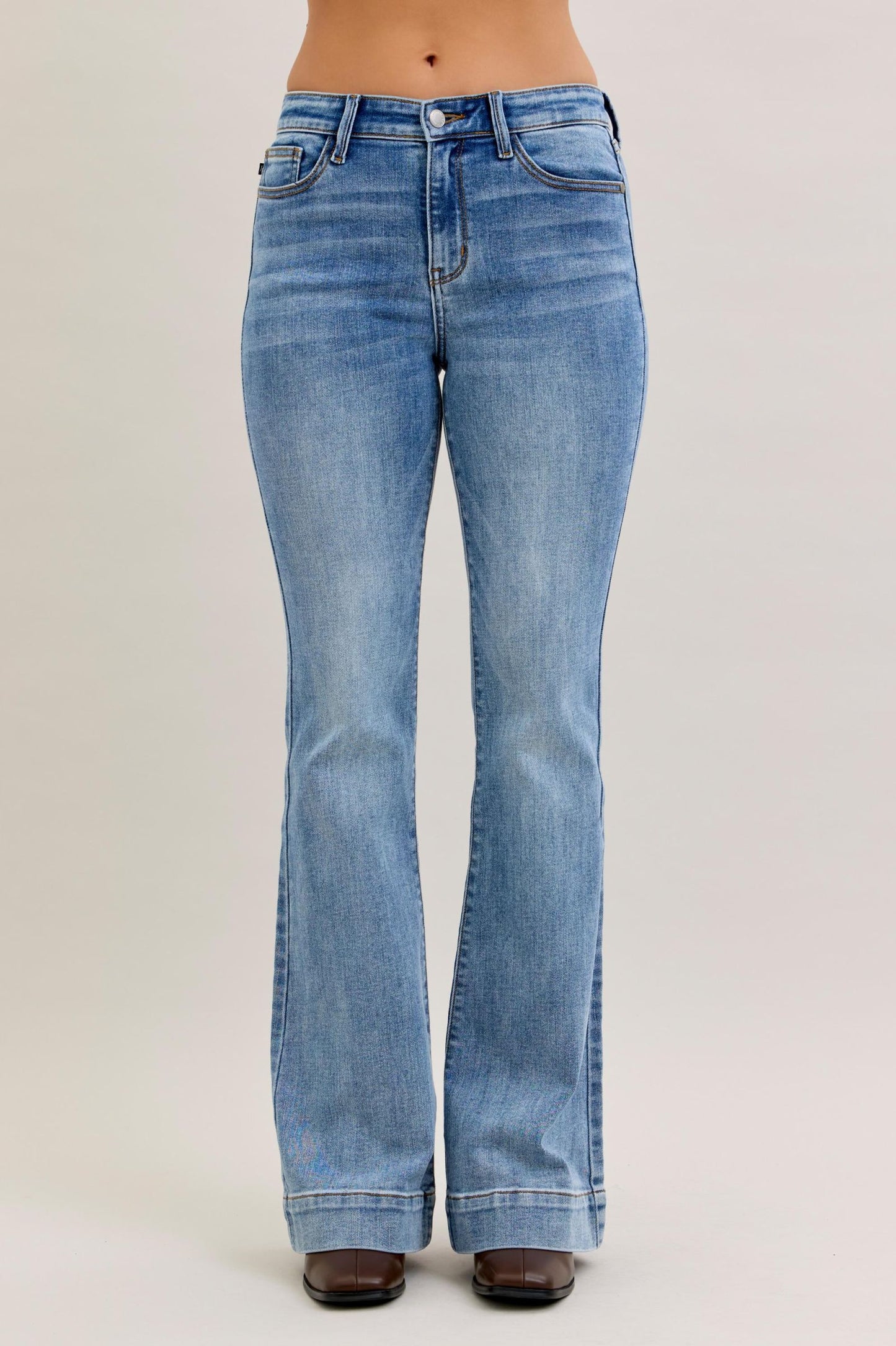 Judy Blue Mid Rise Flare