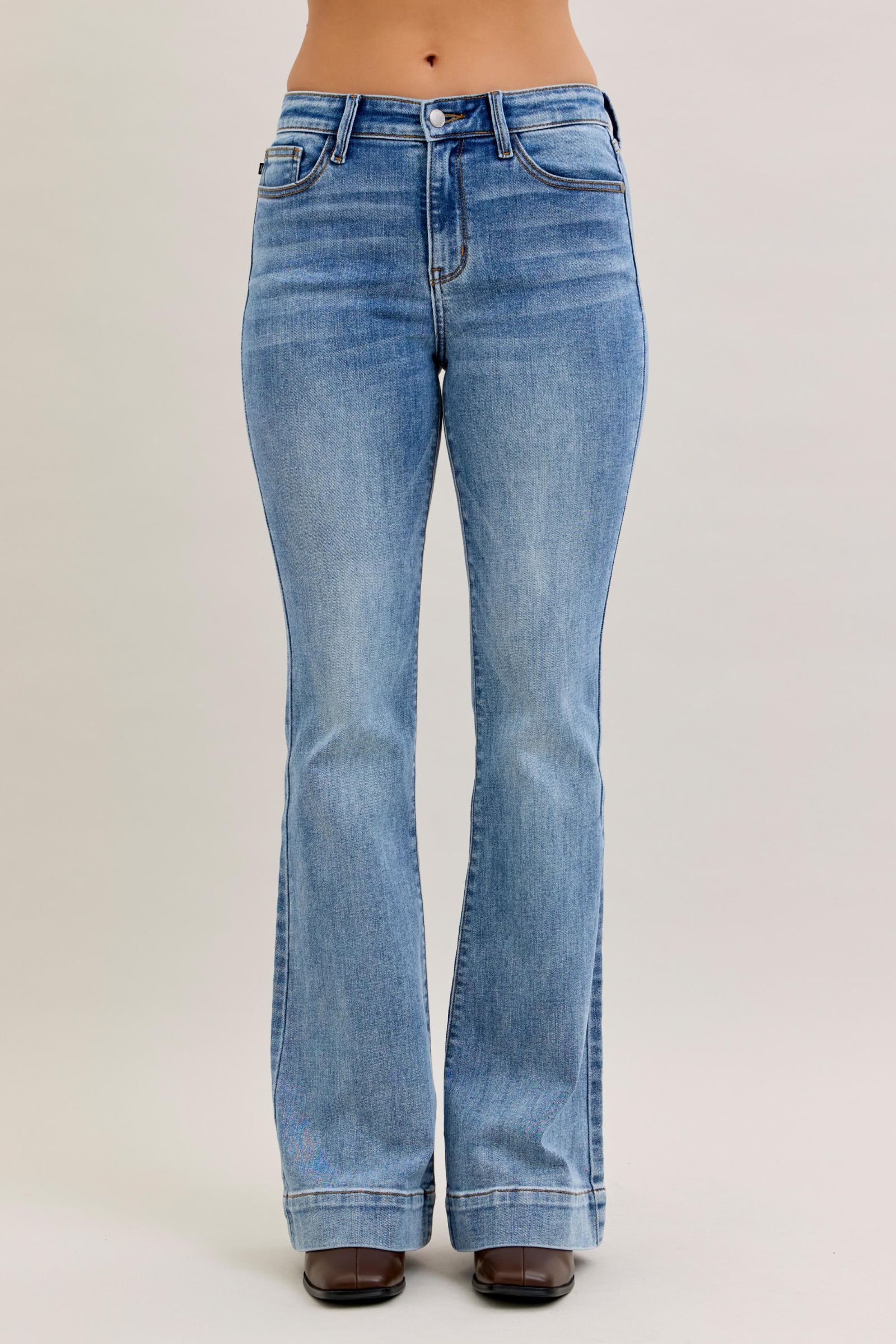Judy Blue Mid Rise Flare