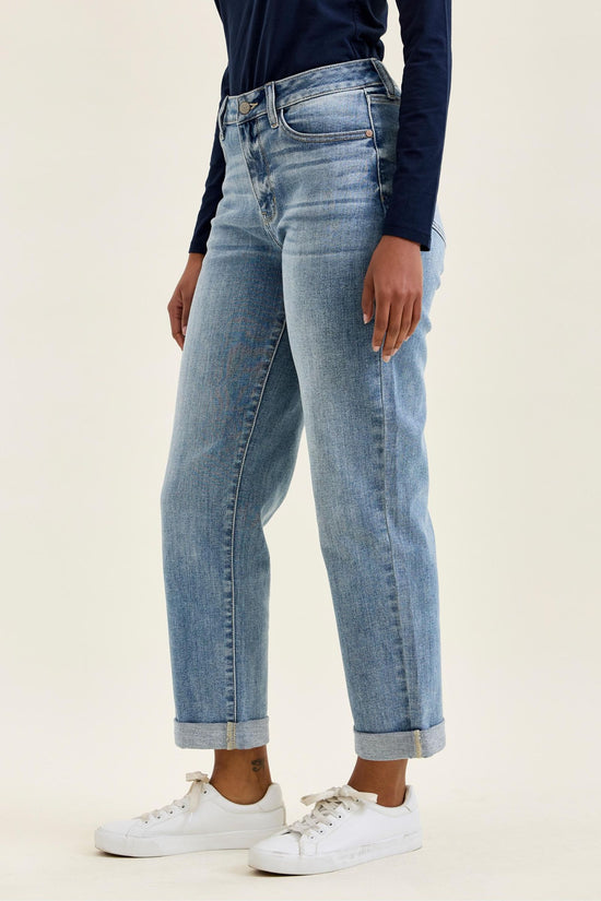 Judy Blue Billie Boyfriend Mid Rise