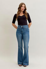 Load image into Gallery viewer, Judy Blue Flare Double Button Waistband
