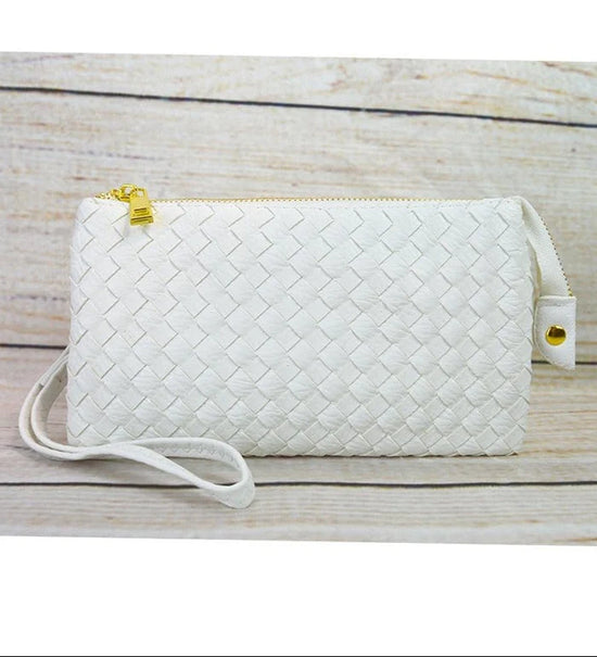 Kathy Woven 3 Compartment Handbag