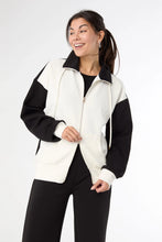 Load image into Gallery viewer, Hilarie Zip Front Sweatshirt
