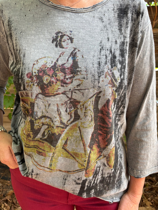 Victorian Printed Tee