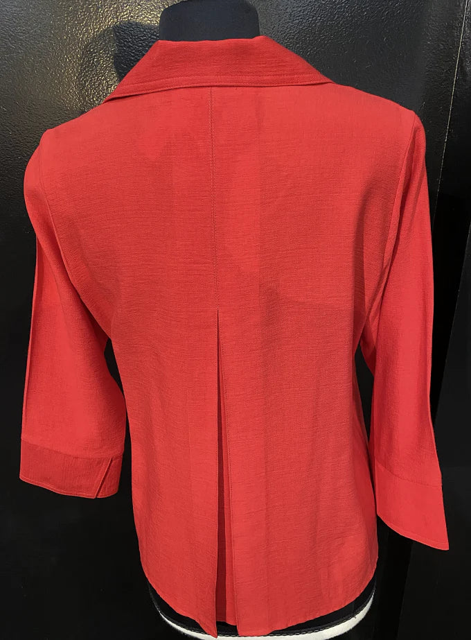 Pleat Back Top *FINAL SALE*