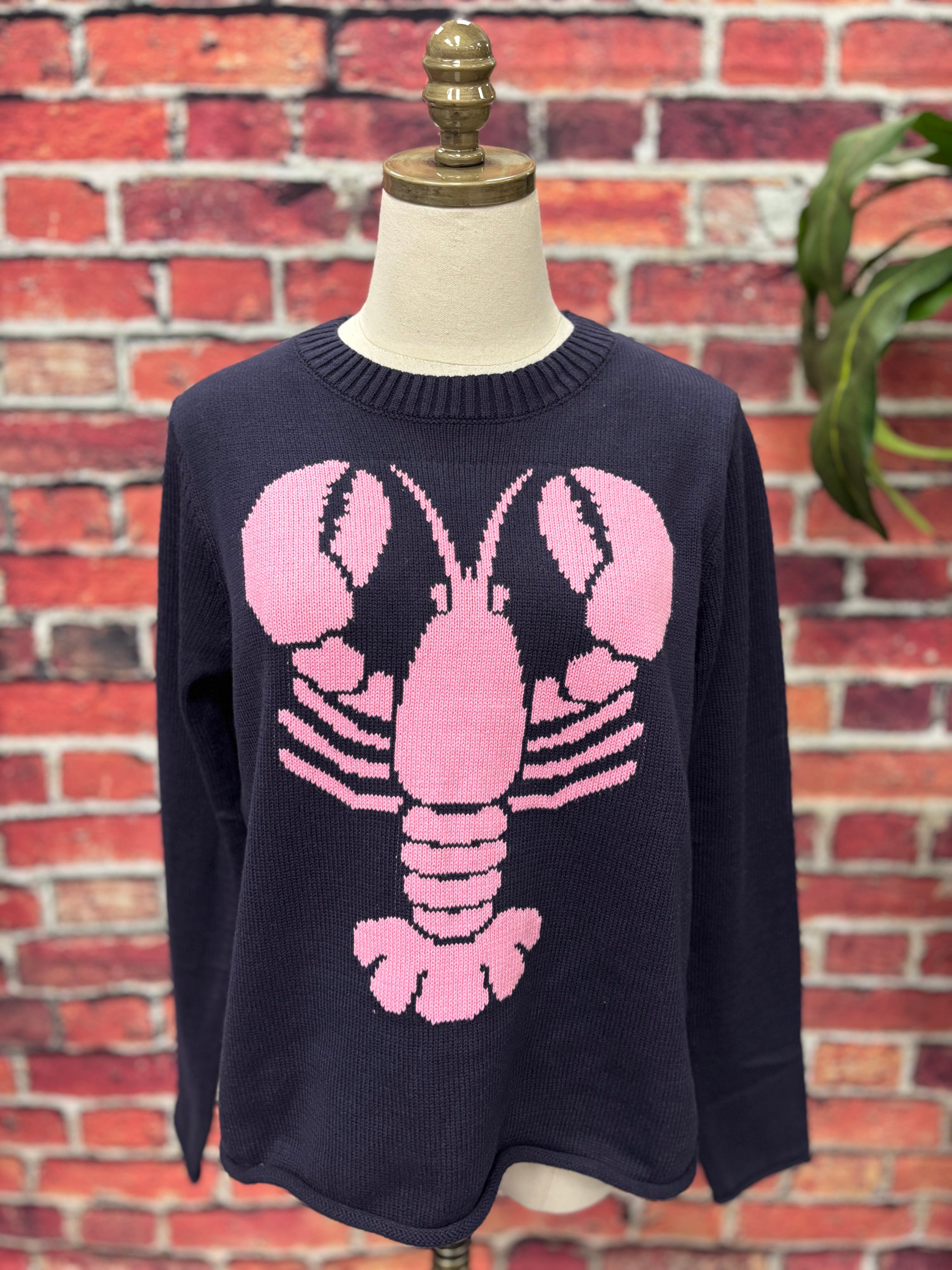 Pink Lobster Knit Sweater *FINAL SALE*