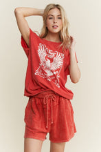 Load image into Gallery viewer, Mineral Washed Graphic Tee
