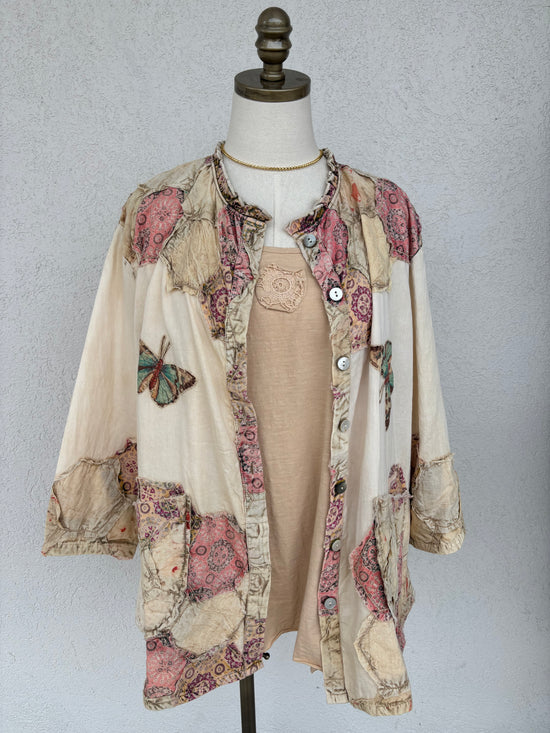 Boho Butterfly Patchwork Jacket
