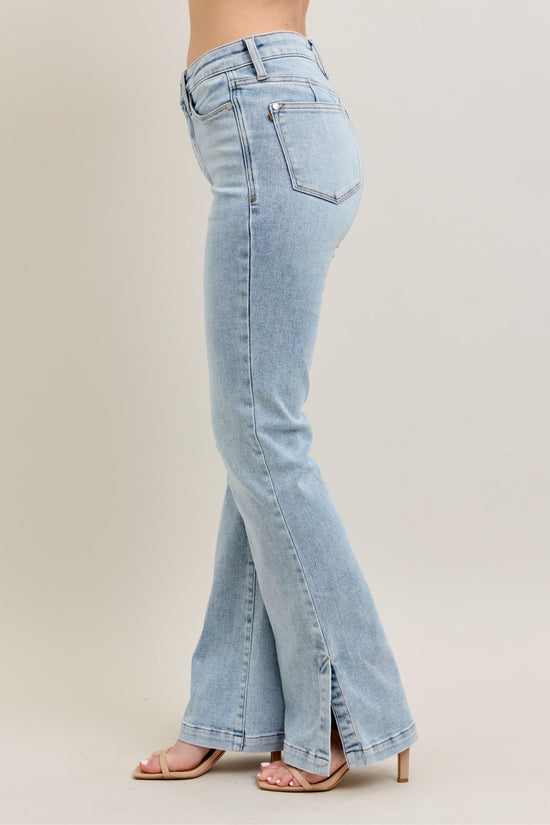 Judy Blue HW Tummy Control Vintage Wash Slim Bootcut