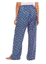 Load image into Gallery viewer, Navy Floral Pajama Pants
