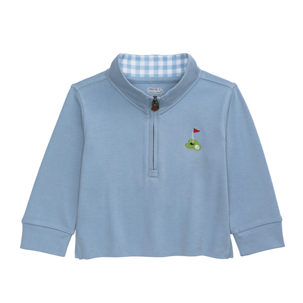 Blue Golf Quarter Zip