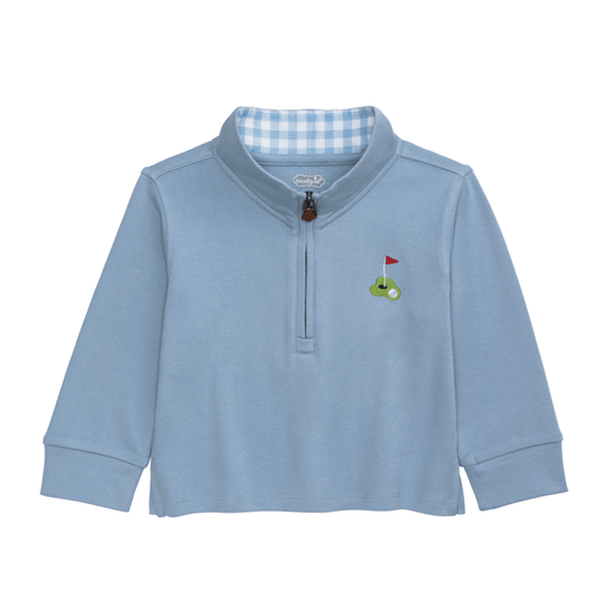 Blue Golf Quarter Zip