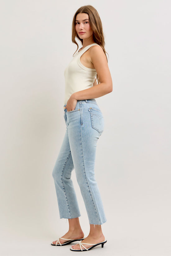 Judy Blue MR Kick Flare Crop