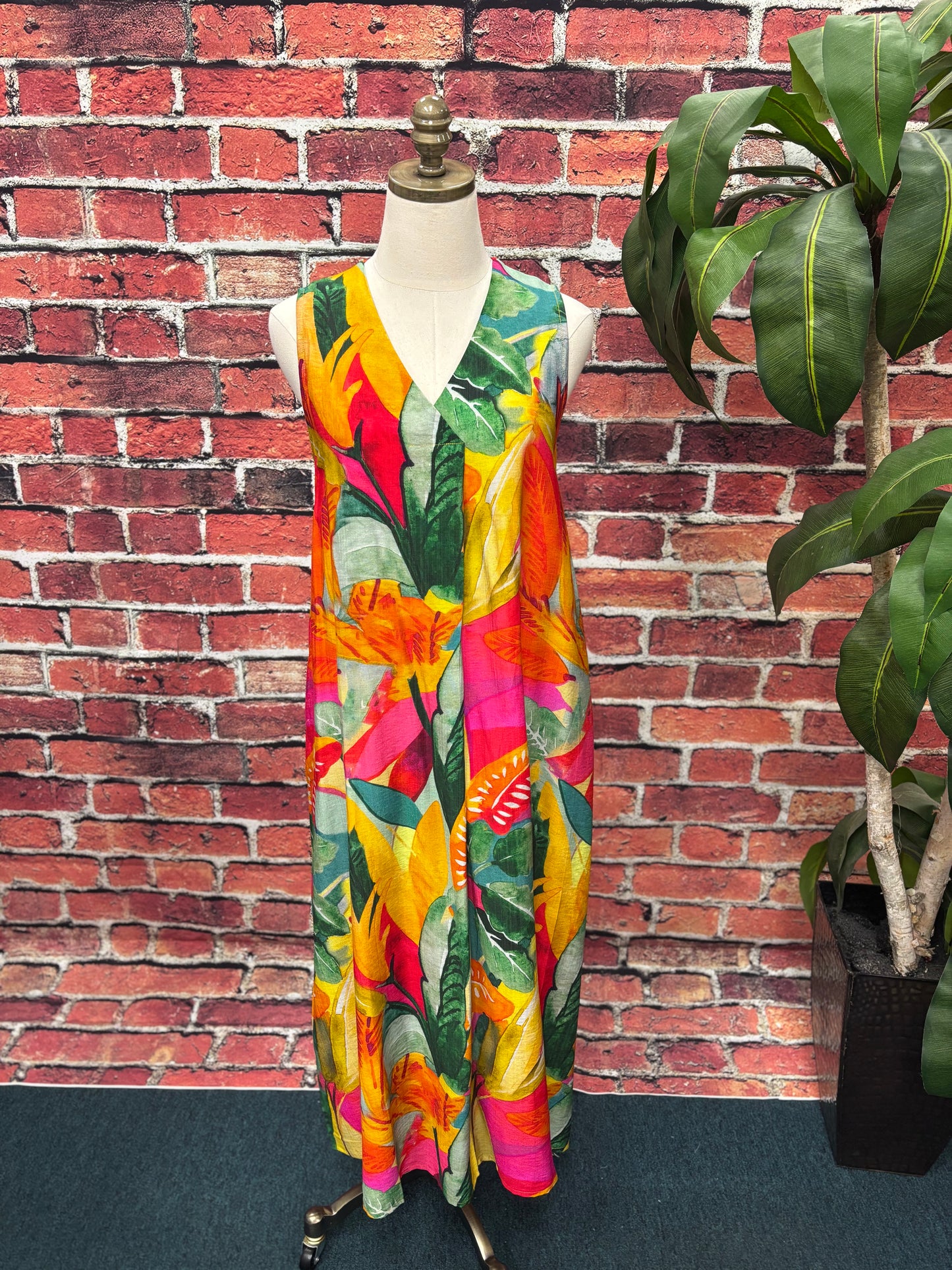 Amelia Pleated Midi Dress