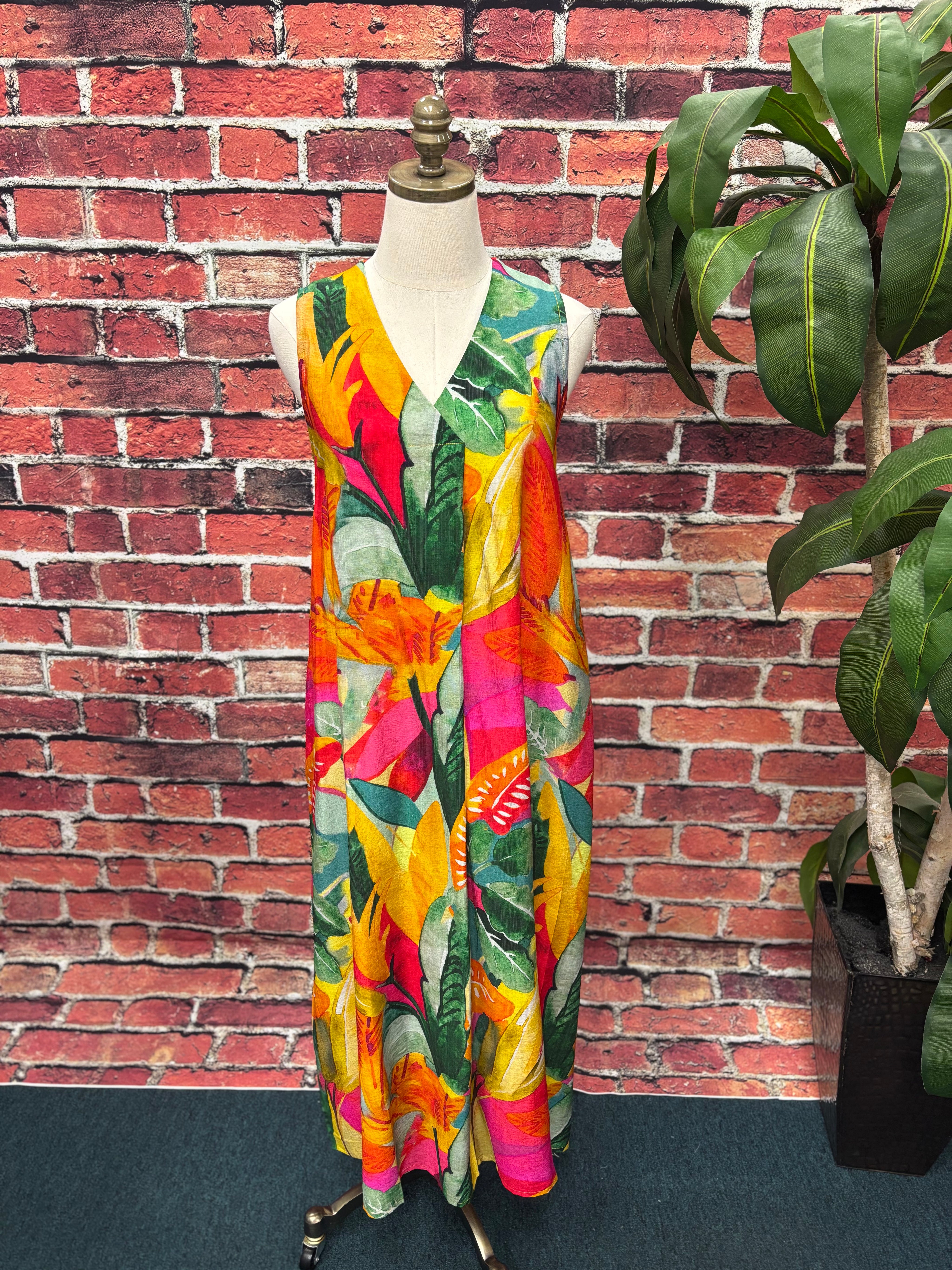 Amelia Pleated Midi Dress