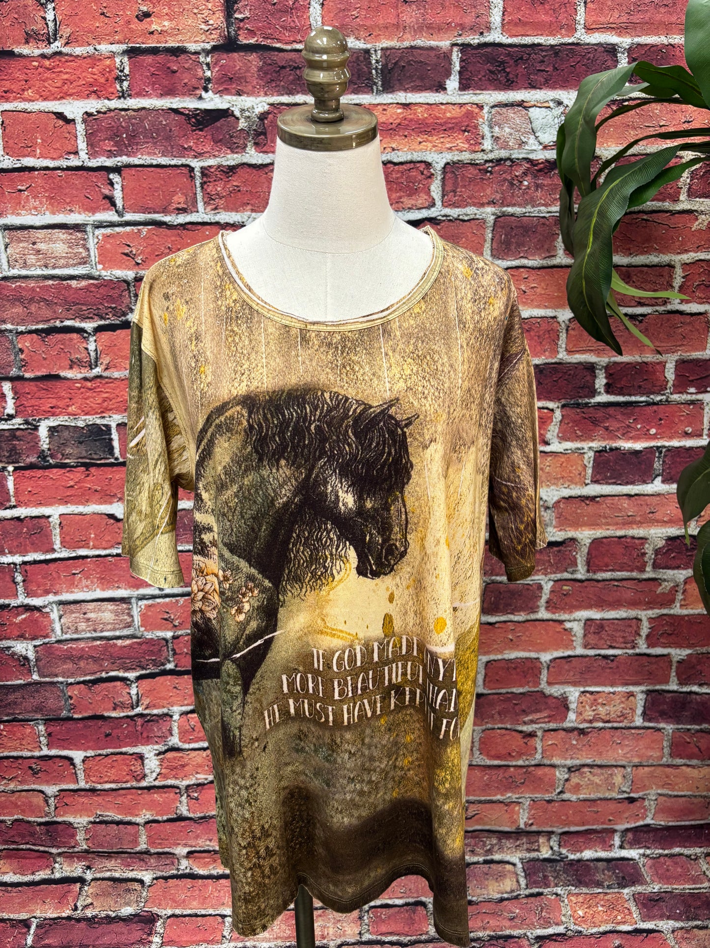 Wild Beauty Cotton Graphic Tee