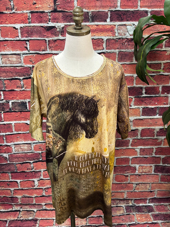 Wild Beauty Cotton Graphic Tee