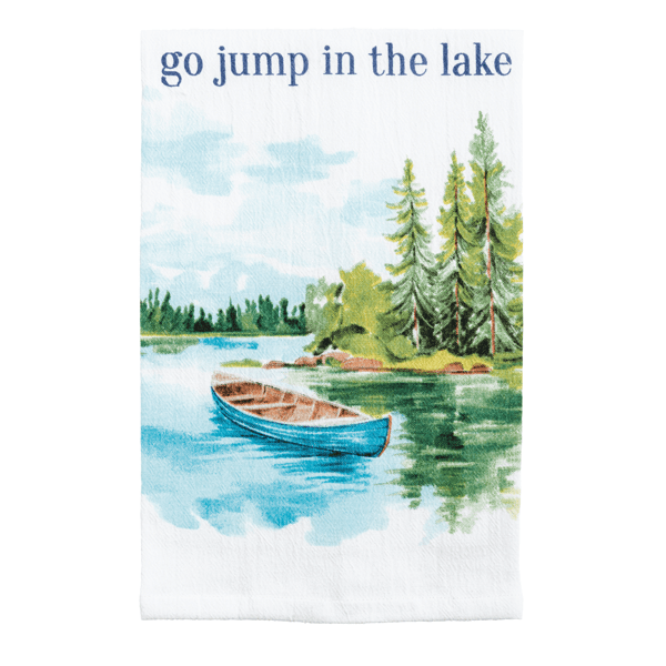 Good Catch Printed Towel