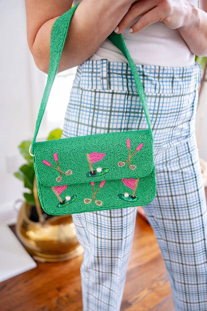 Golf Beaded Handbag