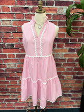 Load image into Gallery viewer, Sweet Stripe Ruffle Tier Dress💖
