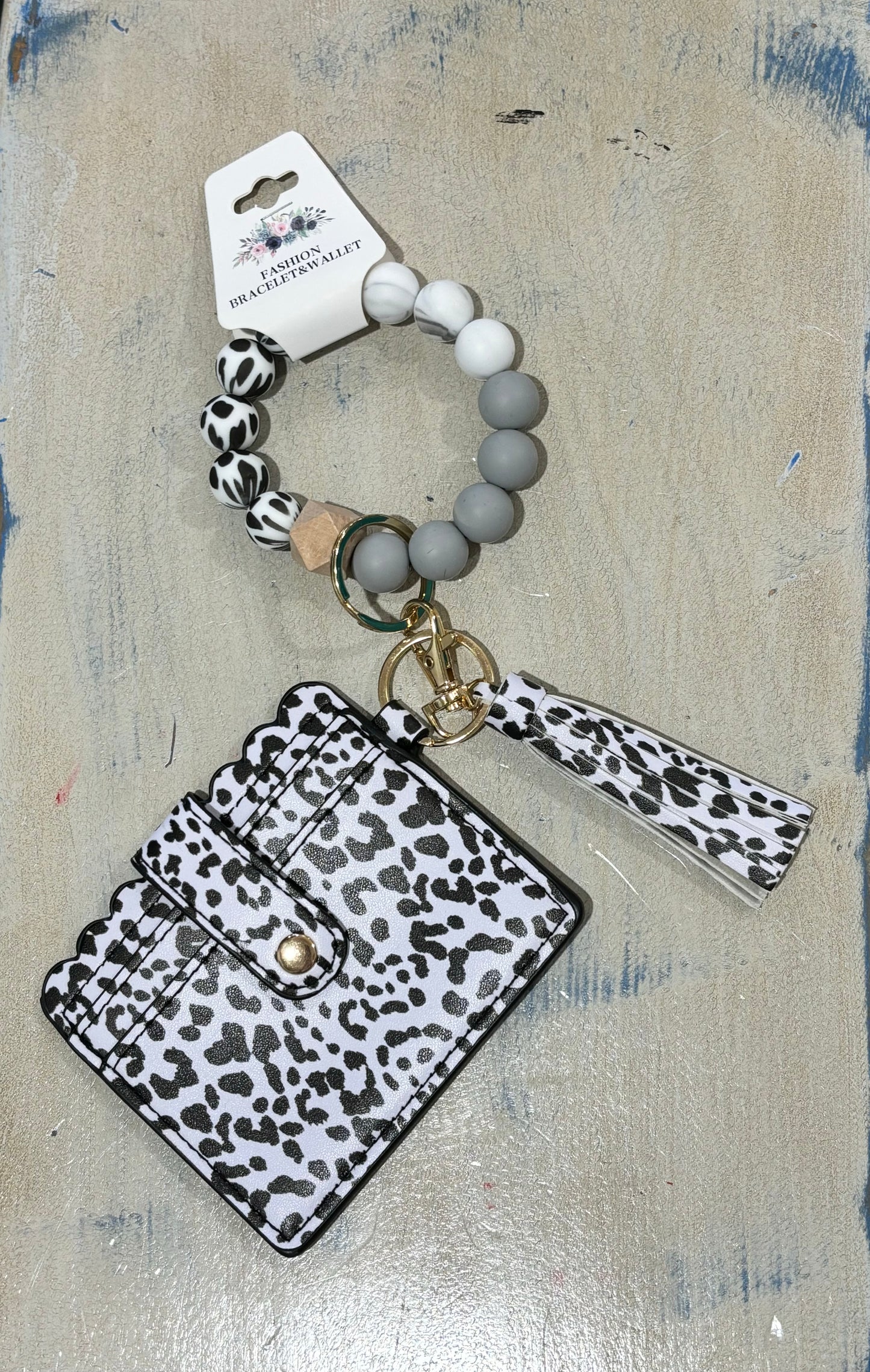 Silicone Keychain & Card Holder