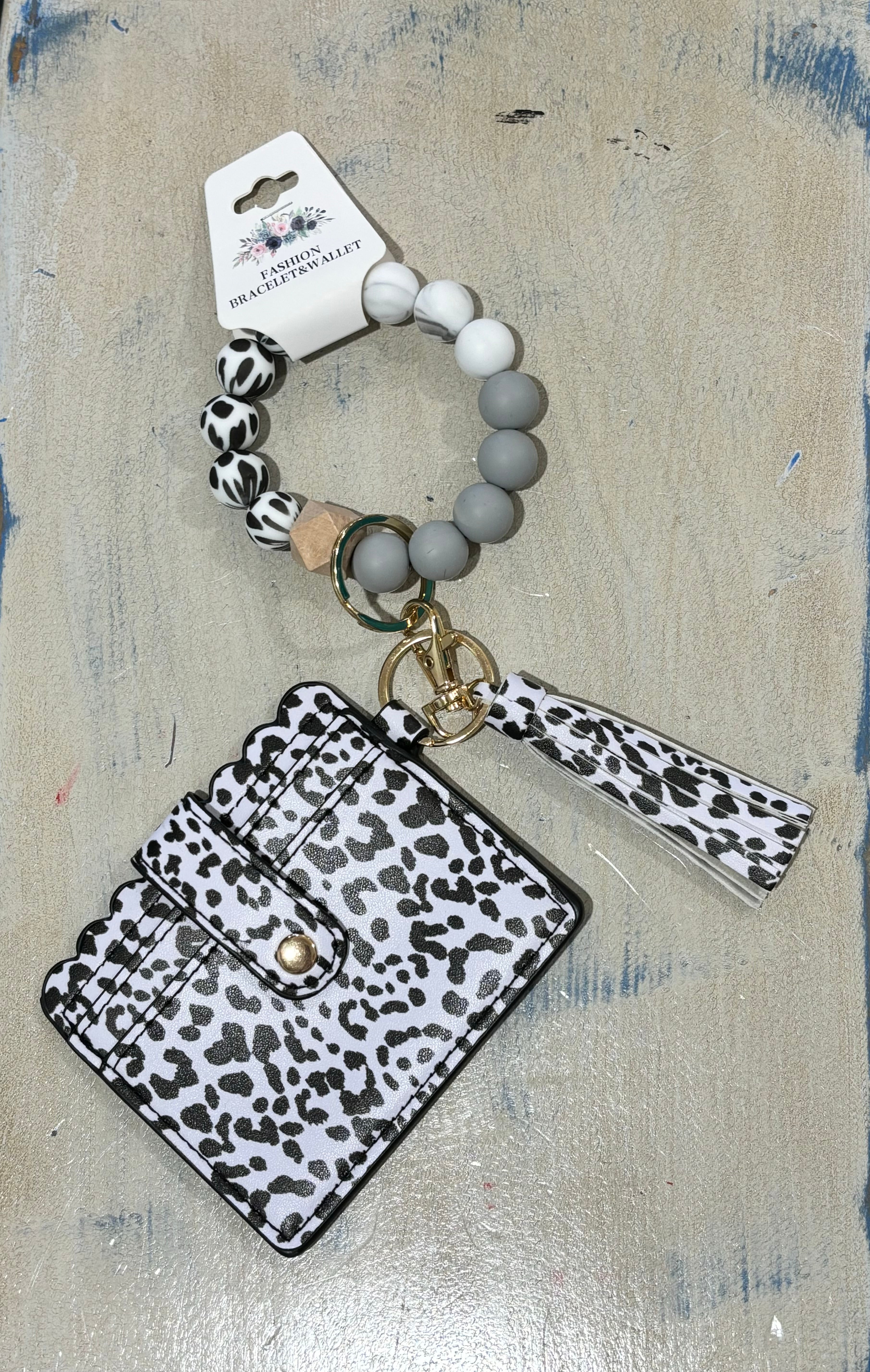 Silicone Keychain & Card Holder