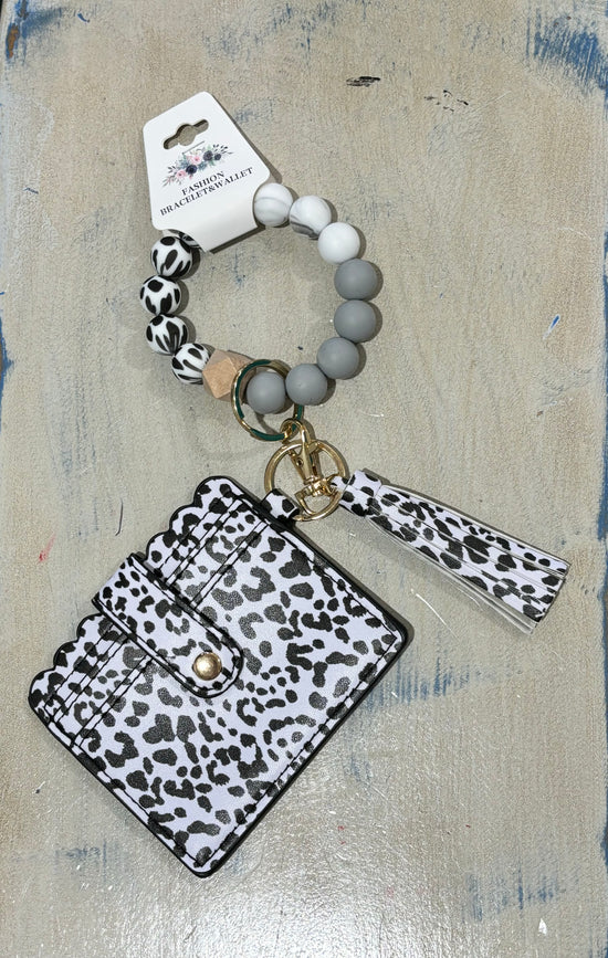 Silicone Keychain & Card Holder