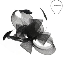 Load image into Gallery viewer, Southern Style Veiled Fascinator
