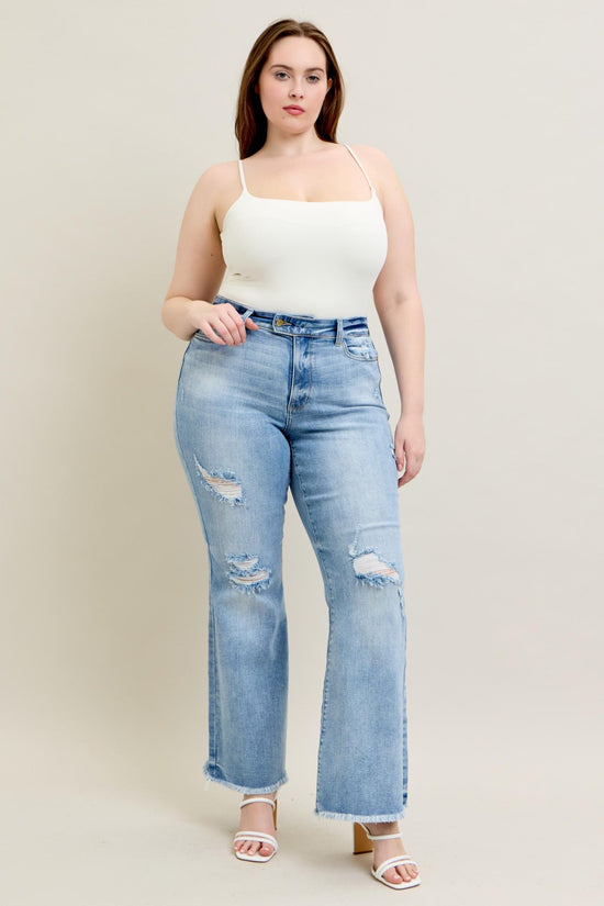 Judy Blue HW Flare W/ Shield Pockets