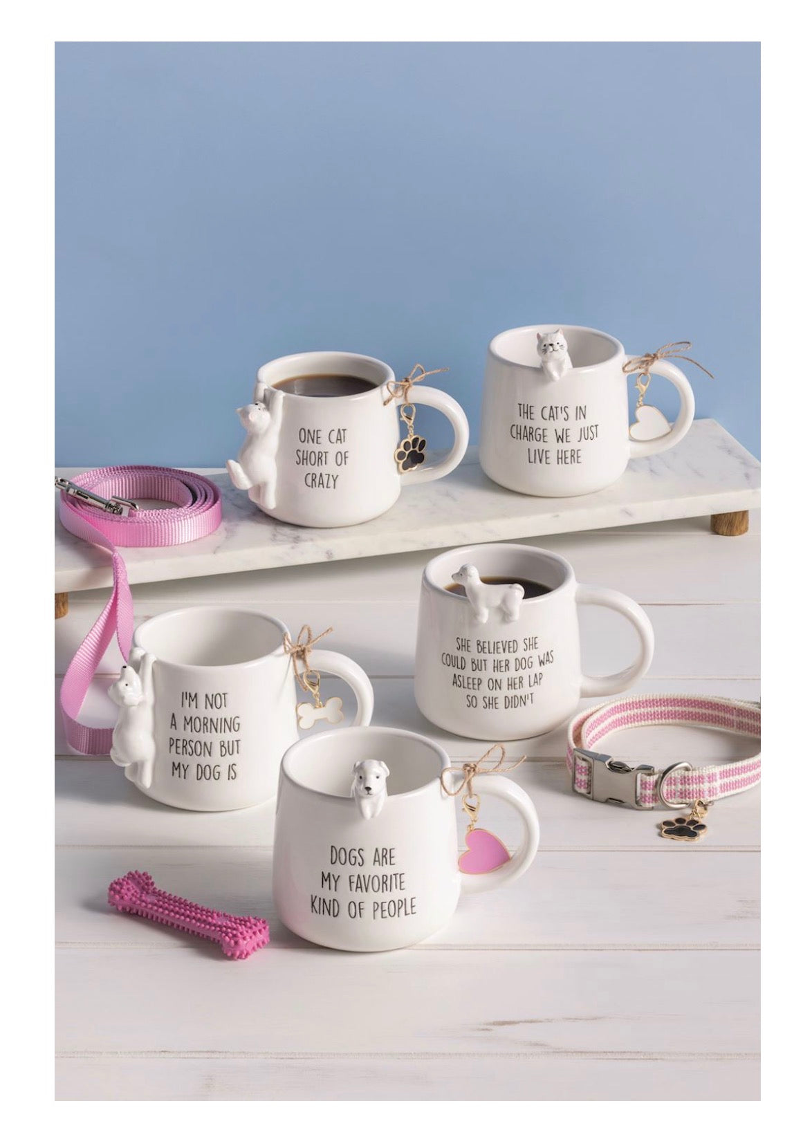 Dog Figure Mugs