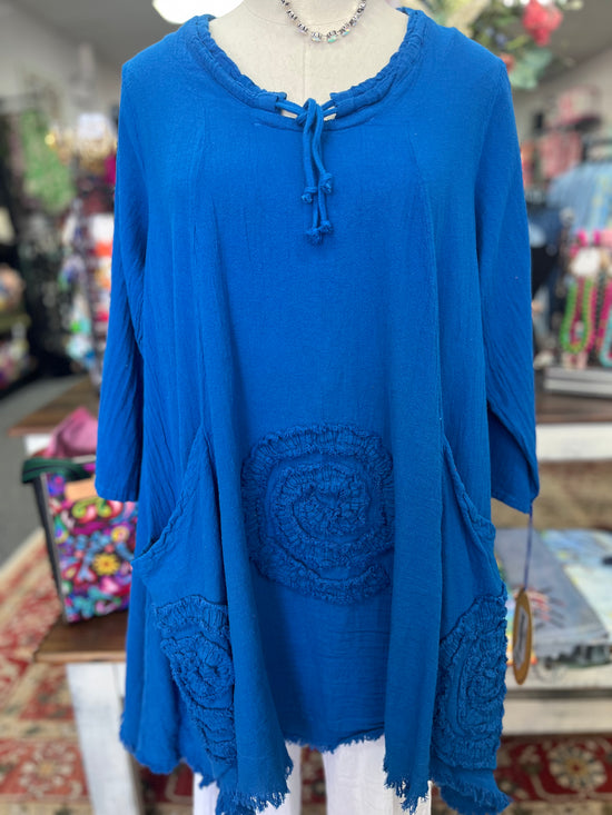 Oh My Gauze Circle Top *FINAL SALE*