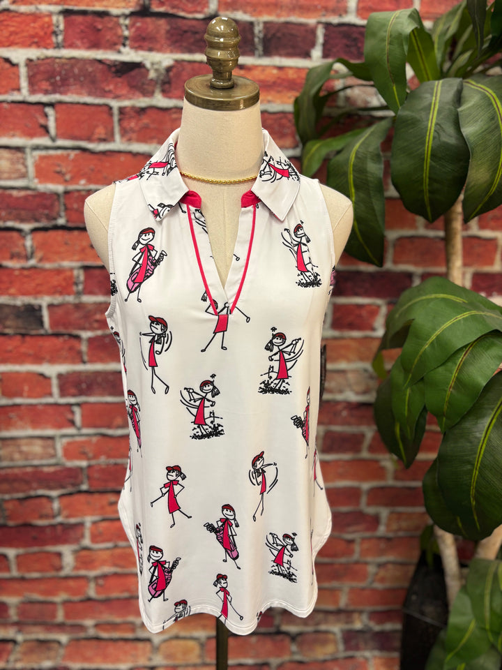 Tee Time Chic Performance Tank