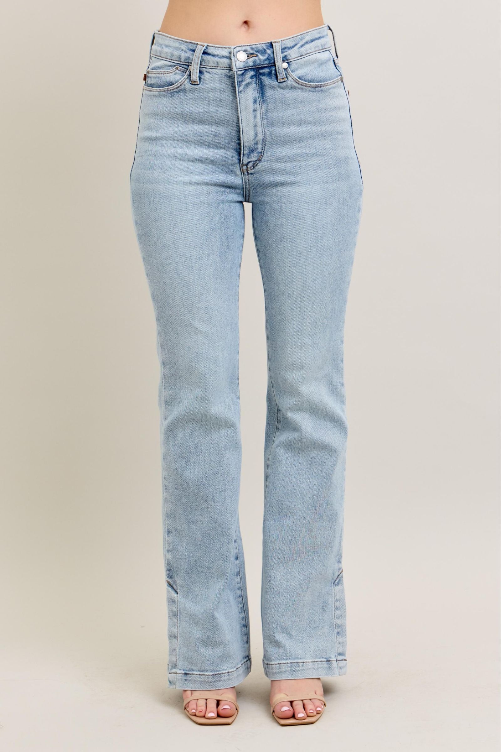 Judy Blue HW Tummy Control Vintage Wash Slim Bootcut
