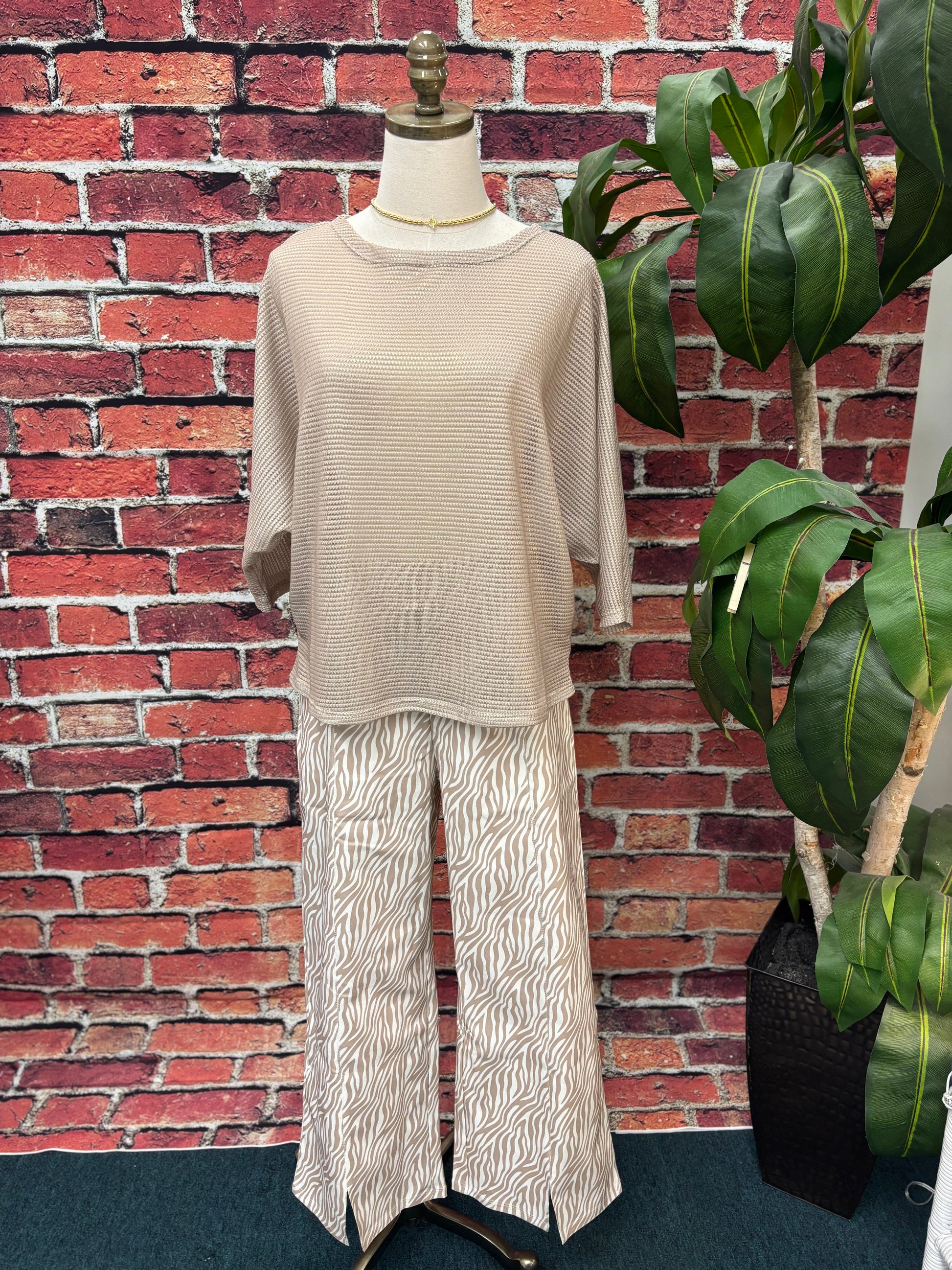 Desert Dune Sheer Knit Sweater