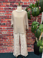 Load image into Gallery viewer, Desert Dune Sheer Knit Sweater
