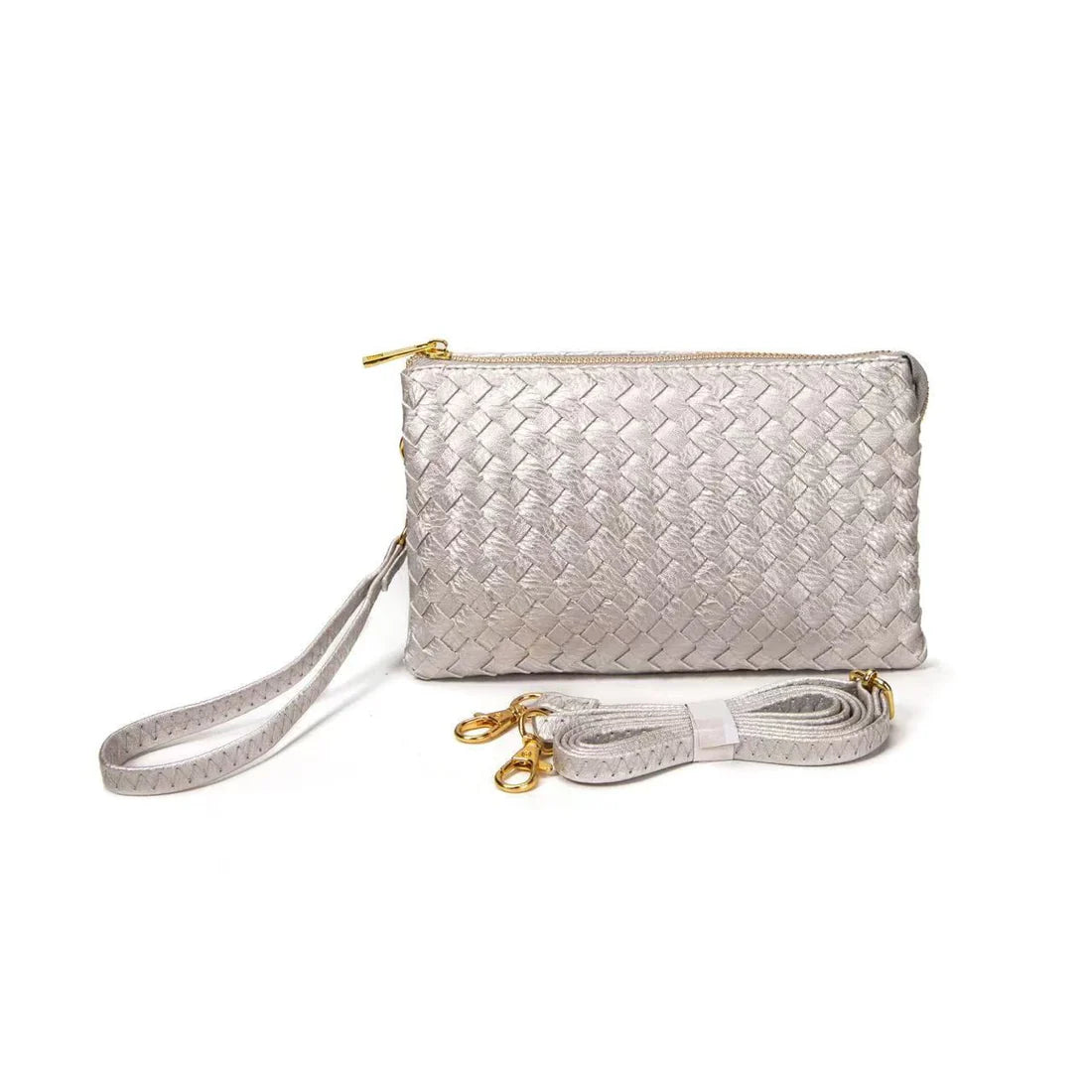 Kathy Woven 3 Compartment Handbag