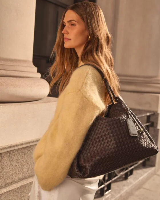 Nova Hand Woven Large Shoulder Bag