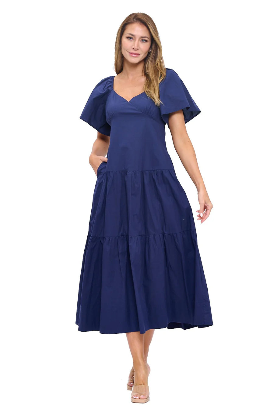 Shirley Scoop Neck Maxi Dress