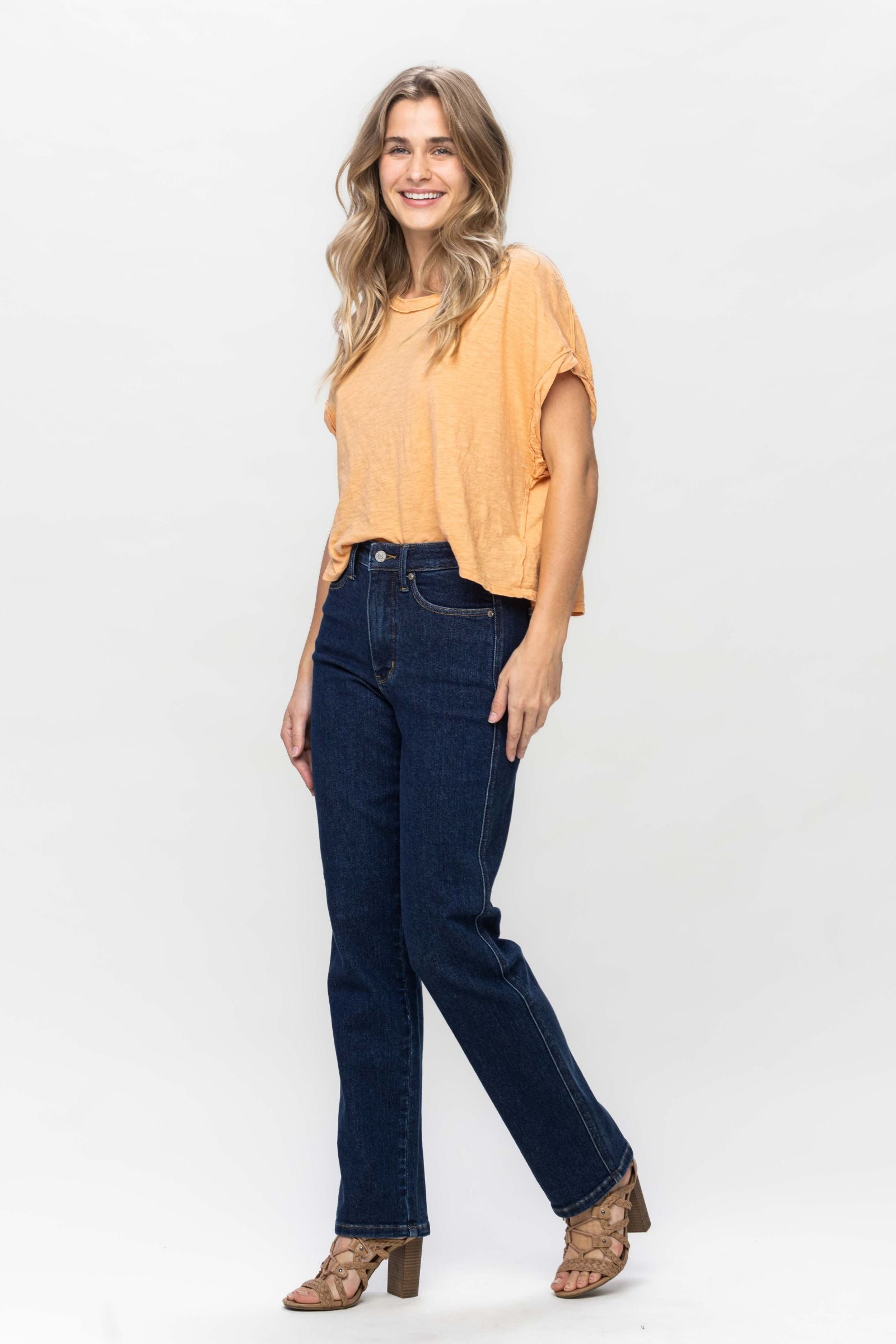 Judy Blue High Waist Tummy Control Classic Straight