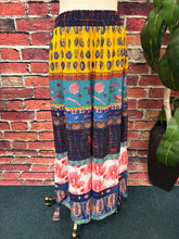 Load image into Gallery viewer, Seaside Patchwork Palazzo Pants 🌊✨
