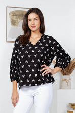 Load image into Gallery viewer, Sweet Bow V-Neck Blouse
