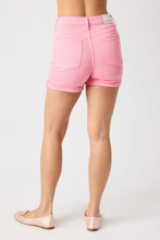 Load image into Gallery viewer, High WaistTummy Control Garment Dyed Shorts
