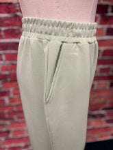 Load image into Gallery viewer, Sage Green Scalloped Lounge Pants
