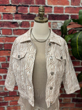 Load image into Gallery viewer, Savanna Breeze Zebra Jacket
