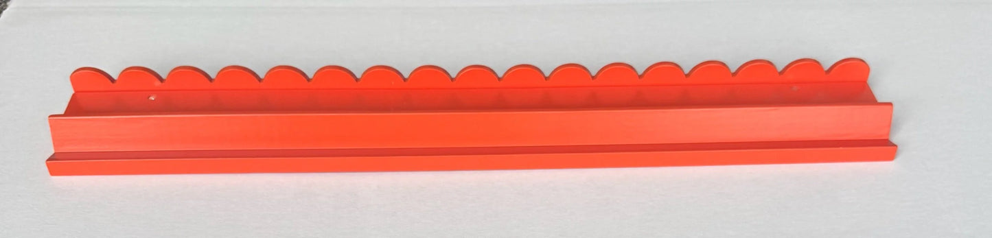 Scalloped Wooden Mahjong Racks