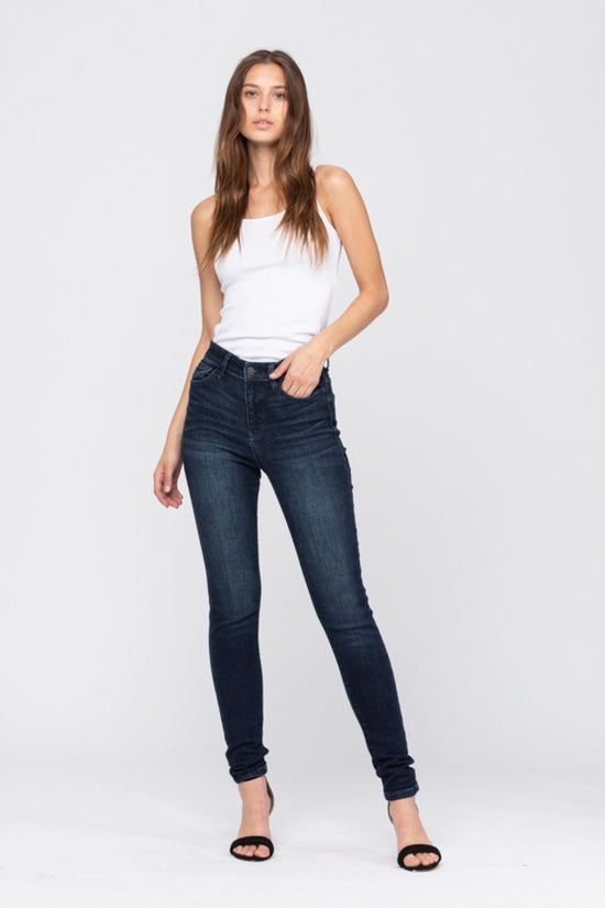 Judy Blue Hi Rise Super Dark Skinny Jean