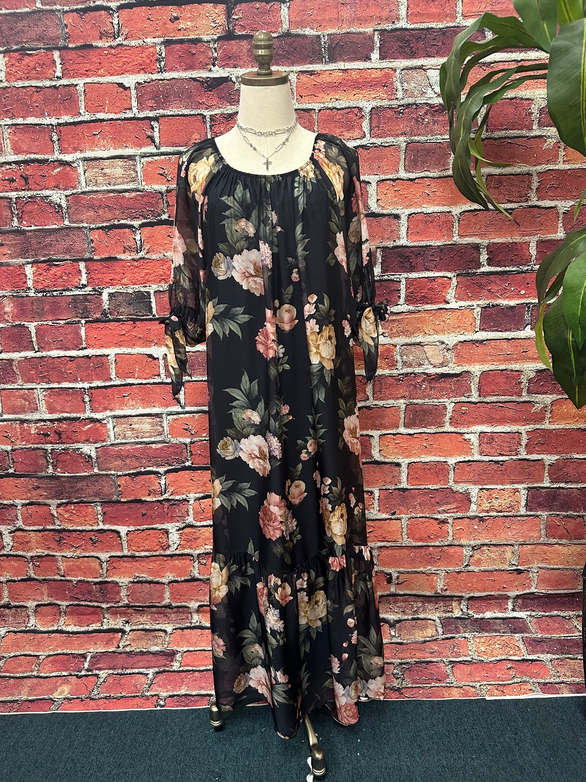Just A Beautiful Girl Maxi Dress